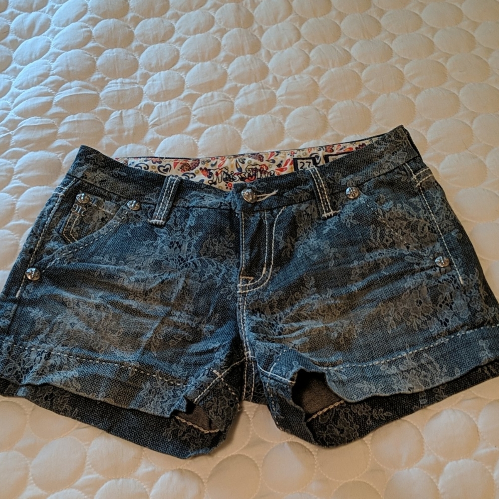 Miss Me denim shorts